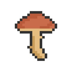 Obraz premium mushroom pixel art for your needs