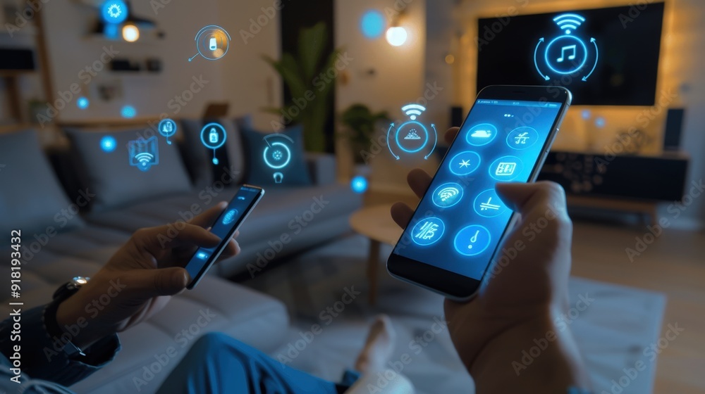 Poster smart home technology is becoming increasingly popular. how do you incorporate smart devices into yo