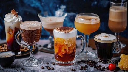 Specialty coffee shops often offer unique and creative drinks. Describe a specialty coffee drink you've tried or would like to try. What ingredients make it special