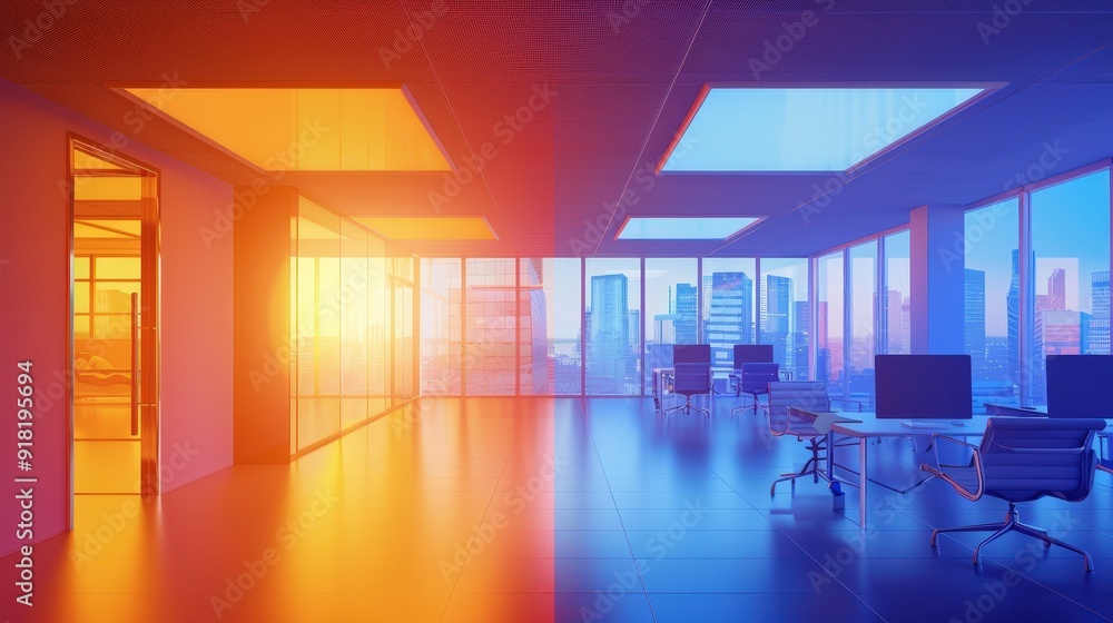 Poster write a comparative analysis of natural versus artificial lighting in indoor environments. how do fa
