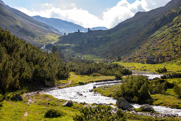 in the alps, Val S-charl, Scuol, lower Engadine, Swiss