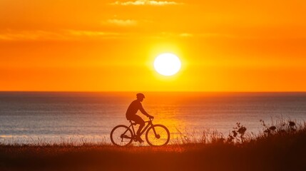 Obraz premium people riding bicycle 