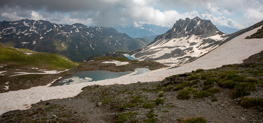 in the alps, Val S-charl, Scuol, lower Engadine, Swiss
