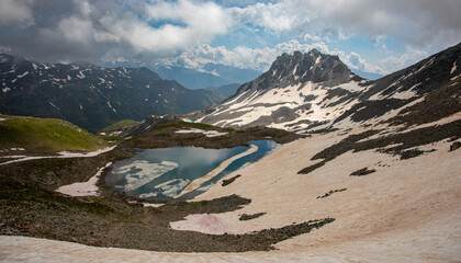 in the alps, Val S-charl, Scuol, lower Engadine, Swiss