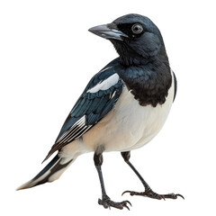 Obraz premium Bird isolated on a transparent background for web, banner, wallpaper