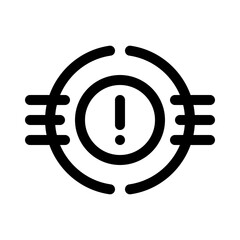 alert line icon