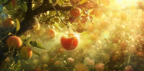 Fruits of the Spirit. High detailed image showcasing various fruits