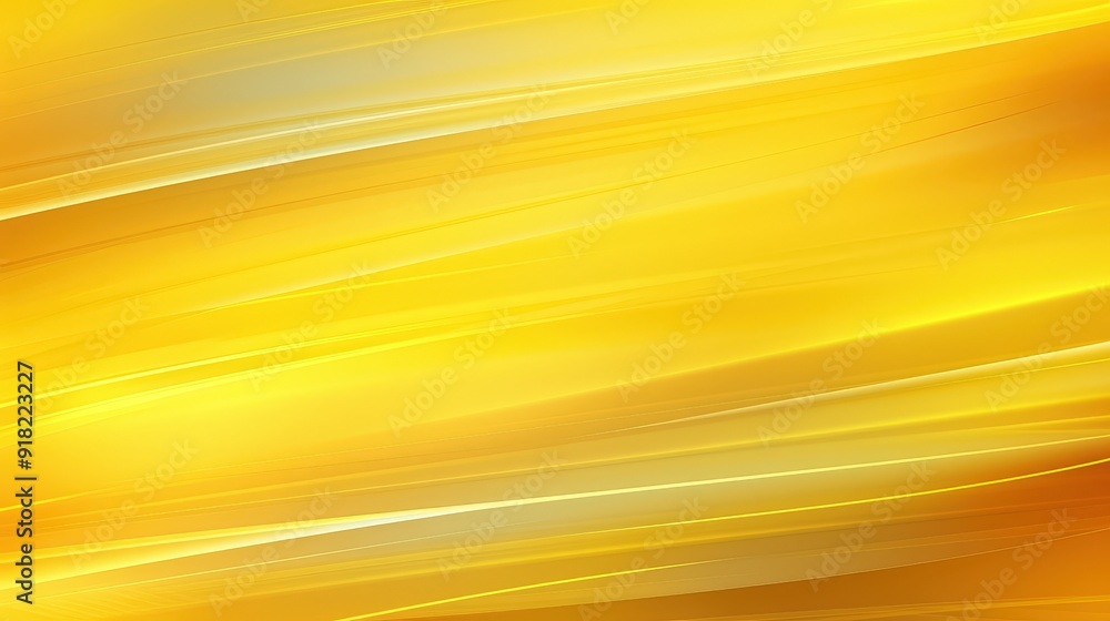 Poster abstract yellow background with diagonal lines