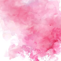 Fototapeta premium abstract watercolor background with pink. Pink watercolor background, white background, high resolution
