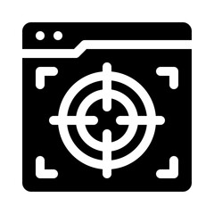 focus glyph icon
