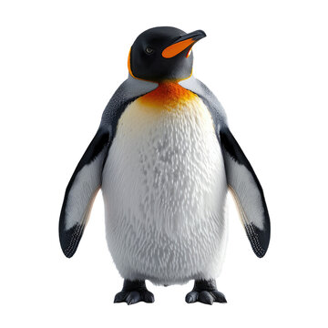 recommend clip art: Cute penguin isolated on a transparent background for web, banner, wallpaper