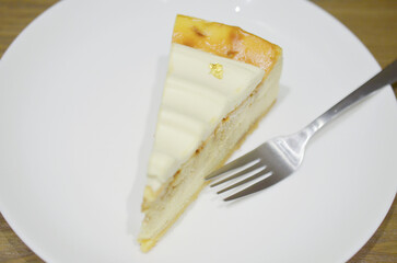 Cheese Cake cheese Cake at white plate