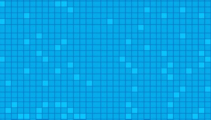 uniform pattern of square blue pixels the varying shades give a 3D effect the design is sleek and tech-inspired ideal for digital data visuals