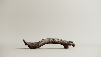 Tree branch - podium for cosmetic products. Natural background for advertising eco, vegan products....