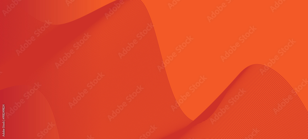 Poster wavy abstract stripes. vector illustration of the gray pattern of lines abstract background