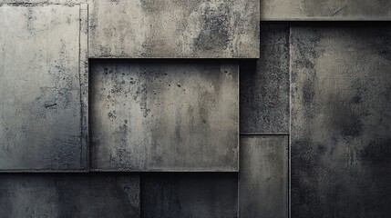 Brutalist style background with grungy textures and minimal color use