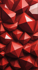 abstract red triangle background