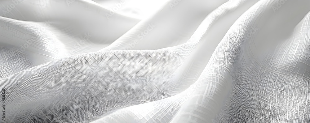 Poster white canvas texture for creative product displays and mockup concepts