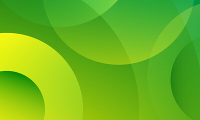 Fototapeta premium Abstract green background with waves. Eps10 vector