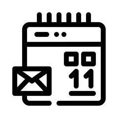 mail line icon
