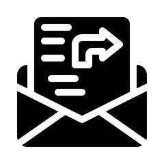 mail glyph icon