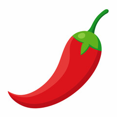 Chilly vector illustration on white background