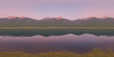 Obraz premium HDRI Variety Landscape Equirectangular Panorama 1