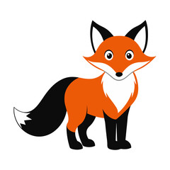 Obraz premium fox mascot illustration