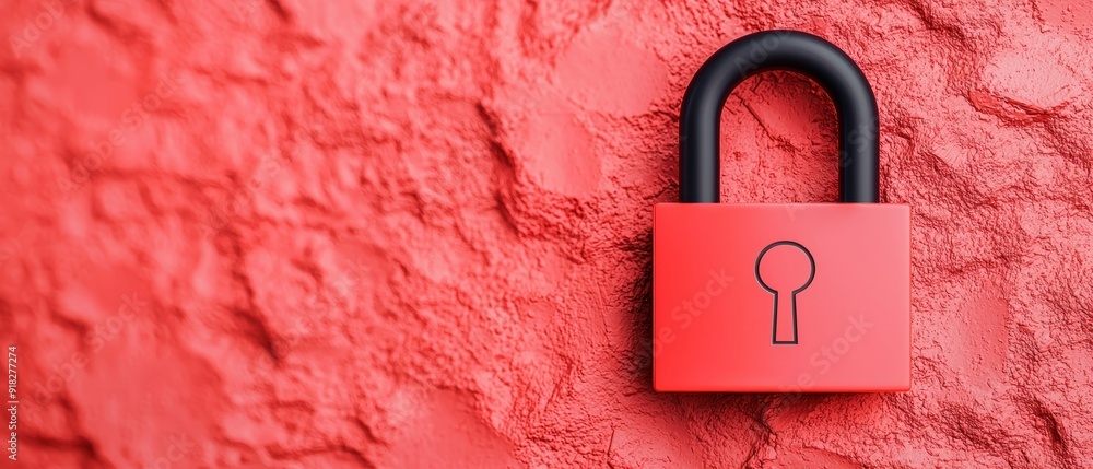 Poster secure your data in the digital era - of privacy protection measures with copy space | grunge dust e