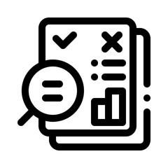 audit line icon