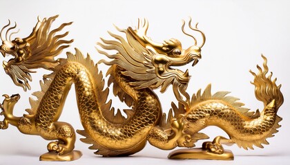 Fototapeta premium French fries levitate isolated on white background