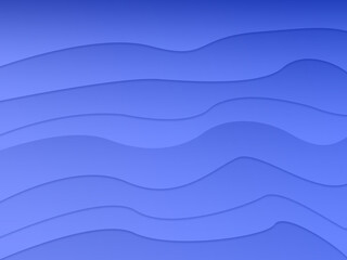 Wavy shape blue business background vector illustration