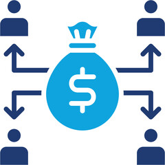 Salary Allocation Icon
