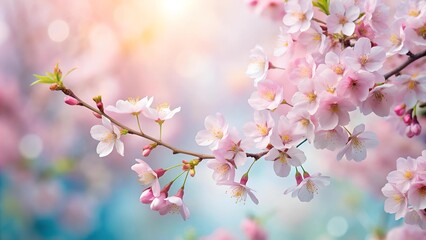 Ephemeral Beauty: A Digital Art Piece Celebrating the Transience of Spring  Generative AI