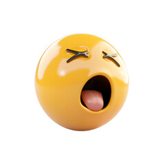 Drooling face 3d emoji