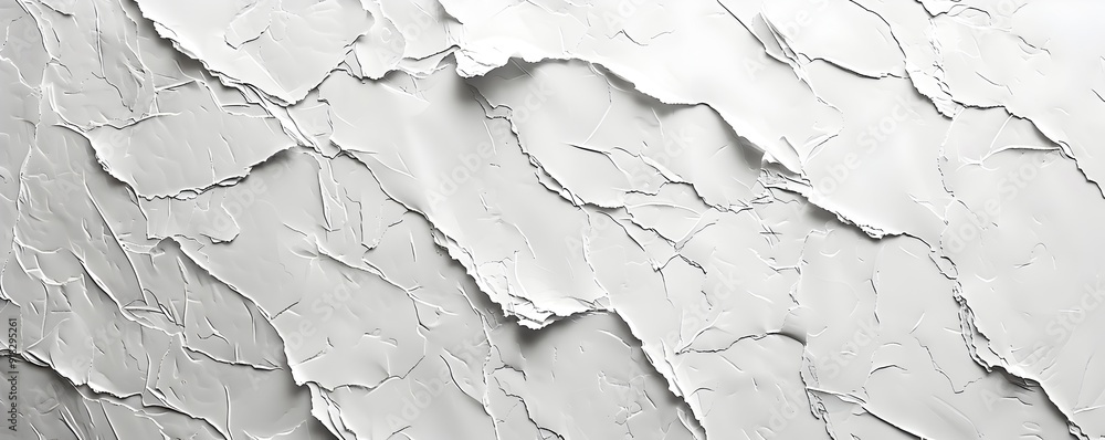 Poster clean white paper texture backdrop for product presentation concept with copy space