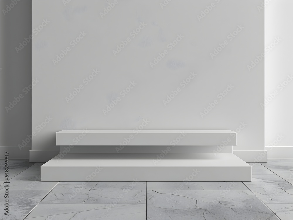 Poster subtle grey gradient backdrop for modern product presentation concept with empty copy space