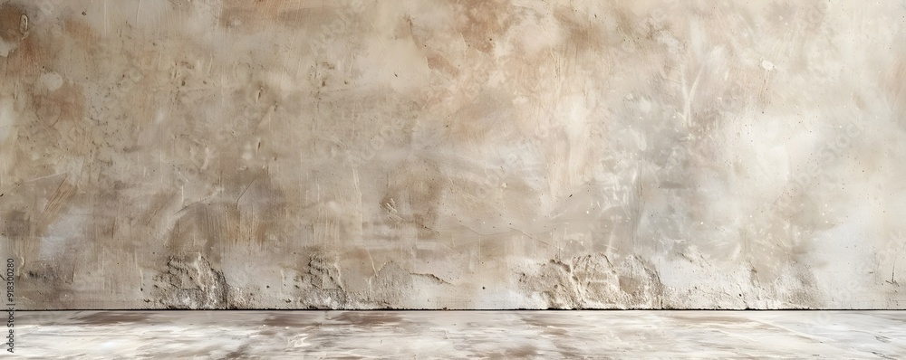 Poster smooth beige surface with subtle texture for versatile product presentation concept