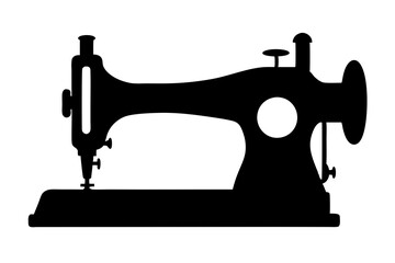 Sewing Machine  art vector illustration
