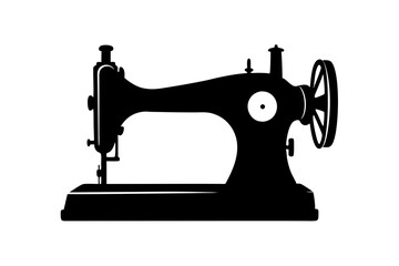 Sewing Machine  art vector illustration