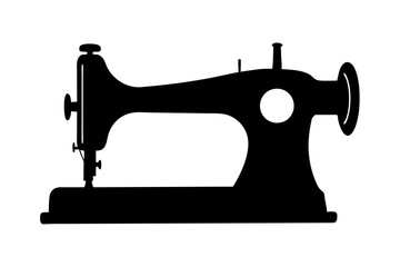 Sewing Machine  art vector illustration
