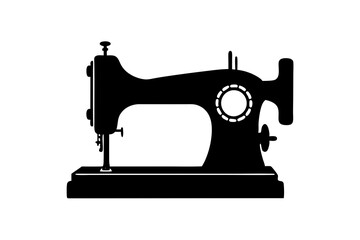 Sewing Machine  art vector illustration