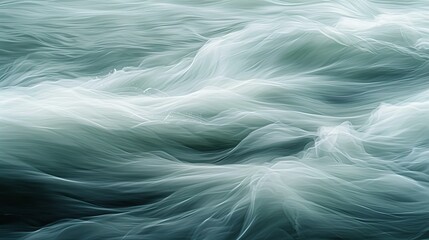 Abstract portrayal of a flowing river with dynamic lines 