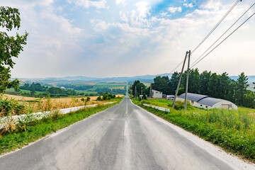 北海道のジェットコースターの路