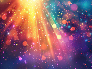 Obraz premium Abstract Background with Lights and Sparkle