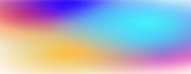 Colorful Gradient with Noisy Texture for an Abstract Poster Background