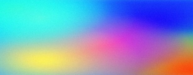Fototapeta premium Grainy Gradient and Noisy Texture in a Colorful Abstract Background Design