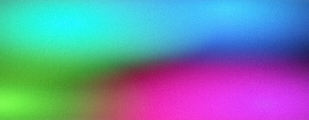 Grainy Noise Texture and Colorful Gradient in an Abstract Background Design