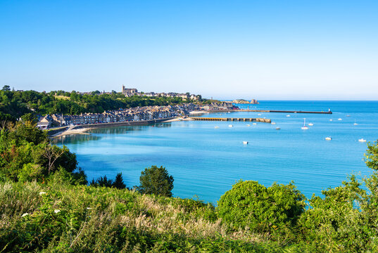 Cancale in Brittany is a charming coastal town known for its oysters, picturesque harbor, and scenic seaside views.