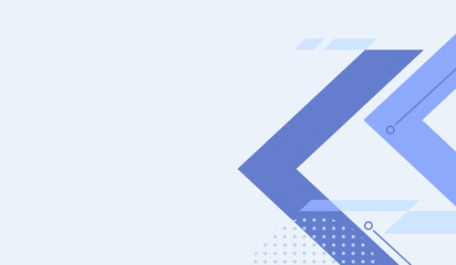 Simple blue color background vector for business